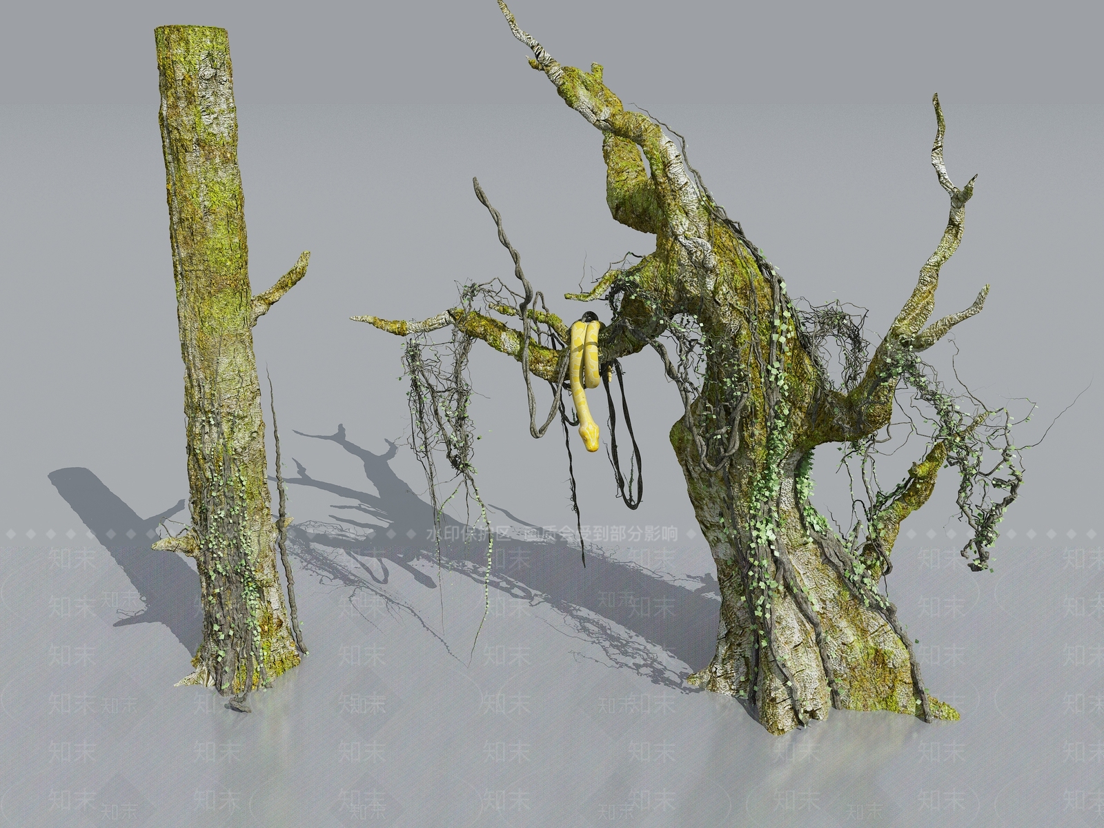 枯树3D模型下载【ID:1149266057】