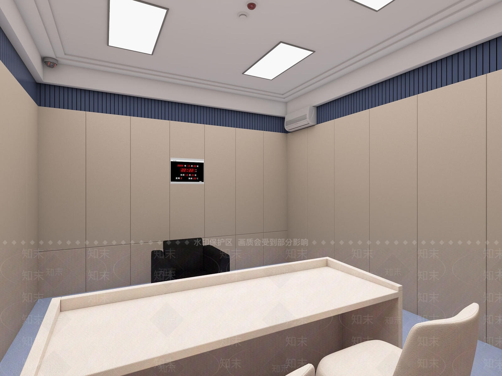现代信用社审讯室3D模型下载【ID:1149273866】