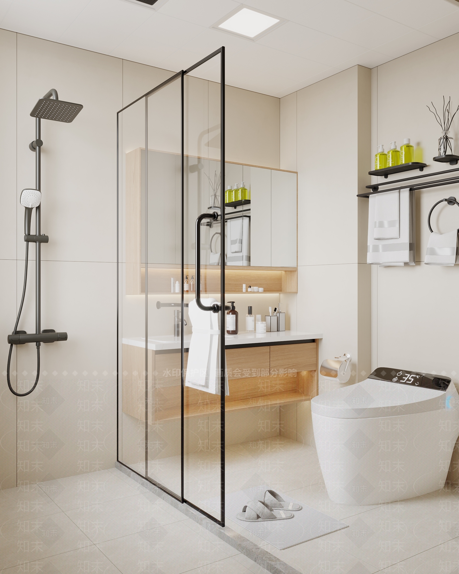 现代简约北欧风3D模型下载【ID:1149300111】