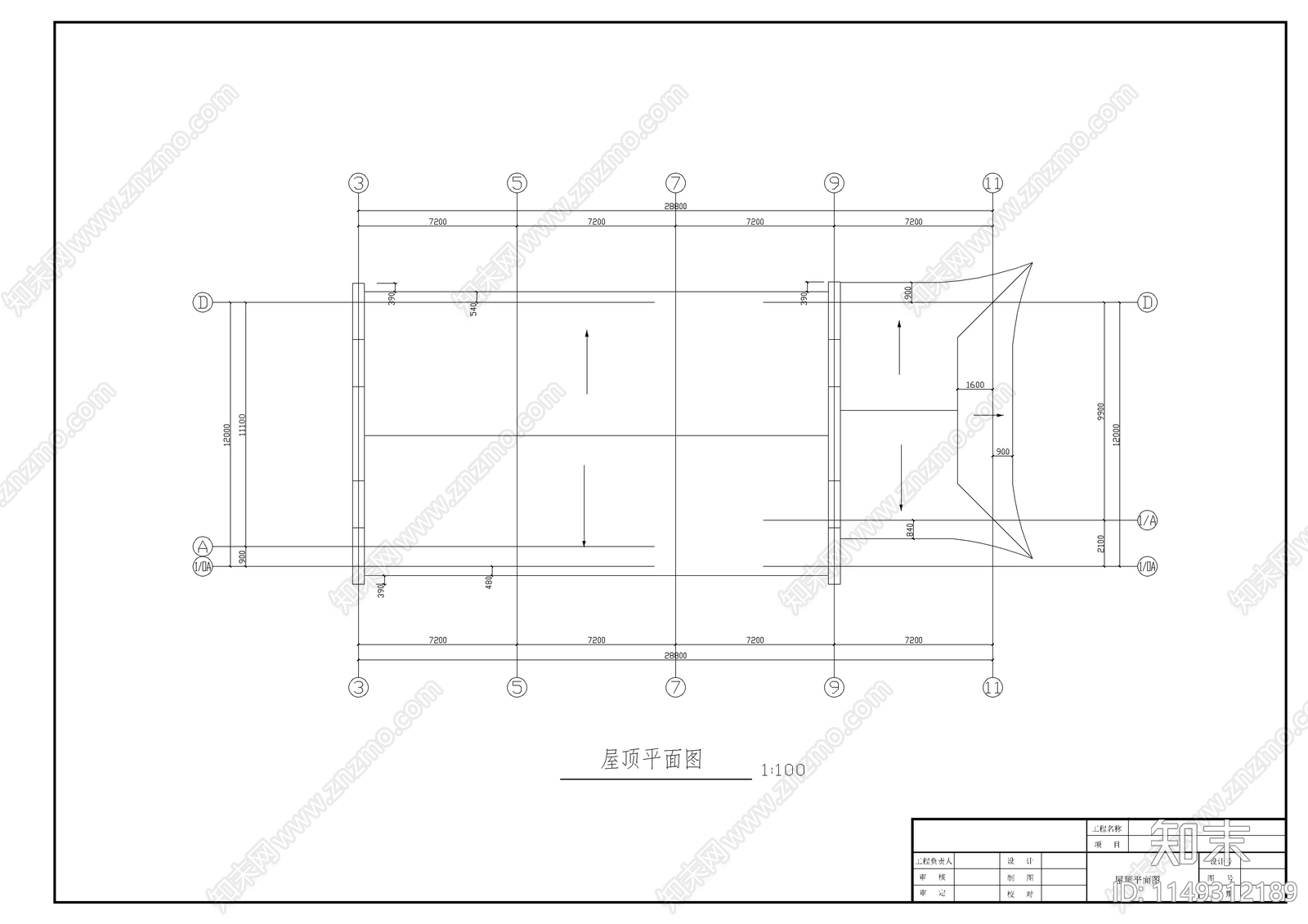 仿古建筑节点详图cad施工图下载【ID:1149312189】