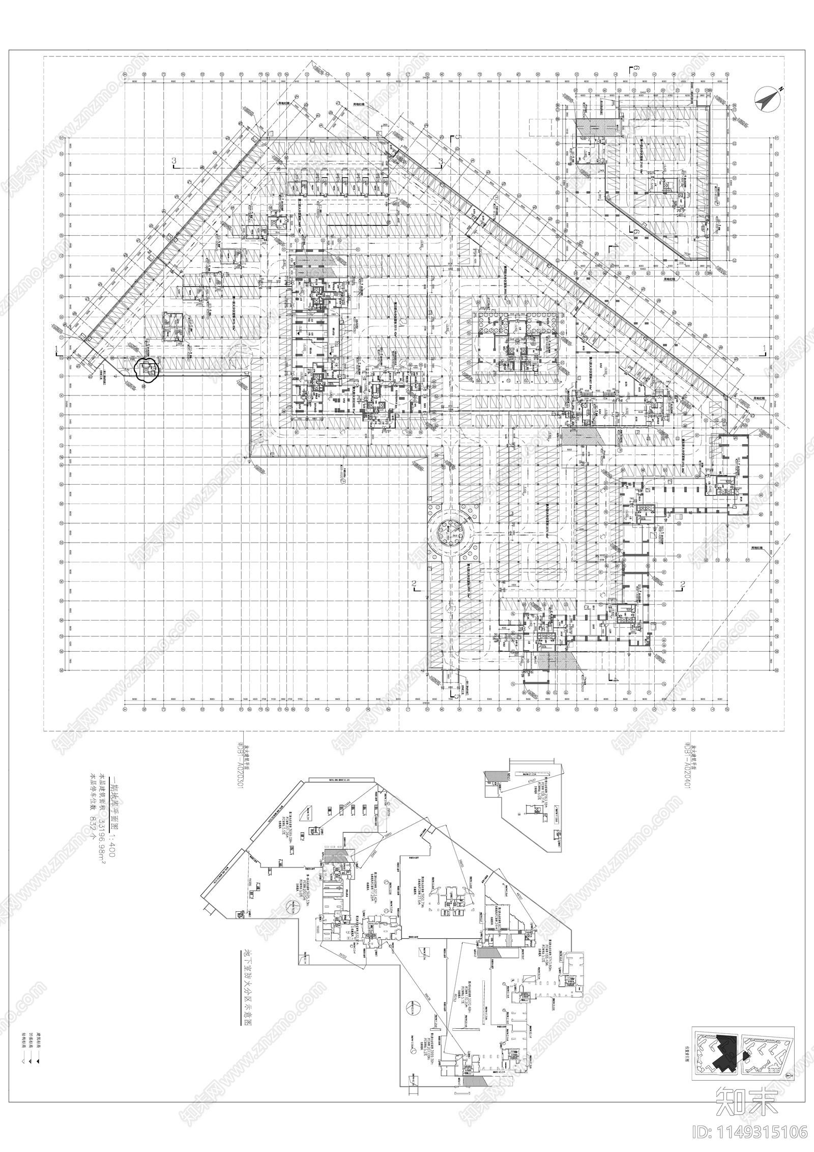 深圳中信红树湾建筑节点cad施工图下载【ID:1149315106】