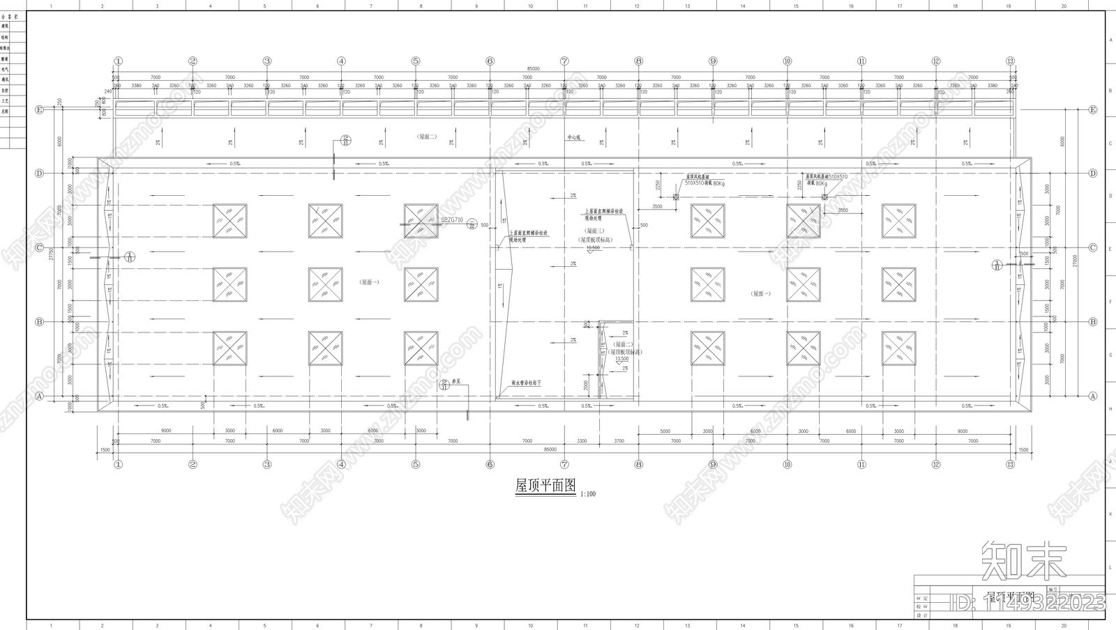 体育馆建筑设计节点cad施工图下载【ID:1149322023】