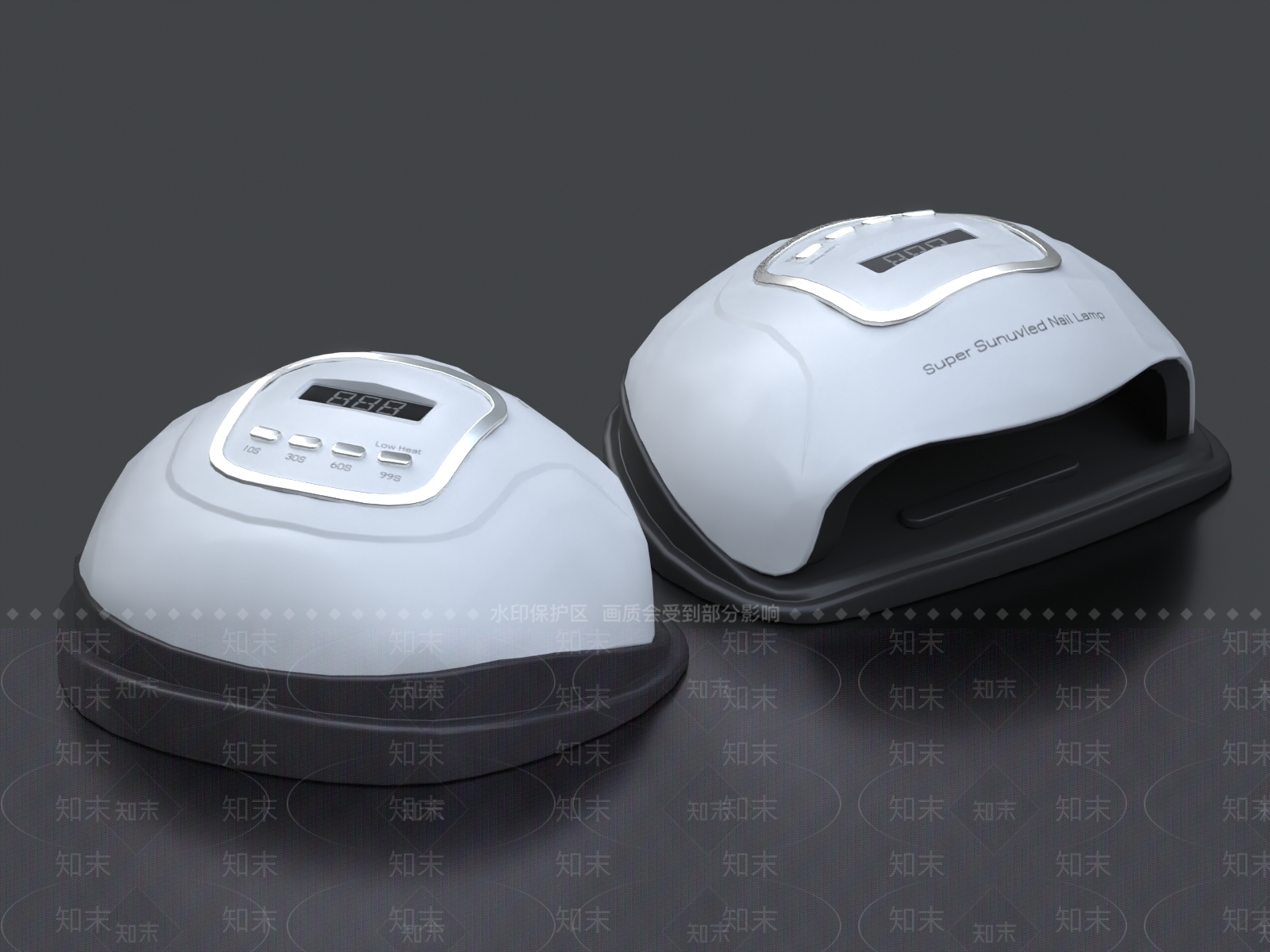 美甲烘干机3D模型下载【ID:1149322865】