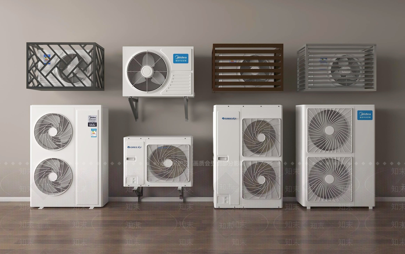 空调外机SU模型下载【ID:1149324822】