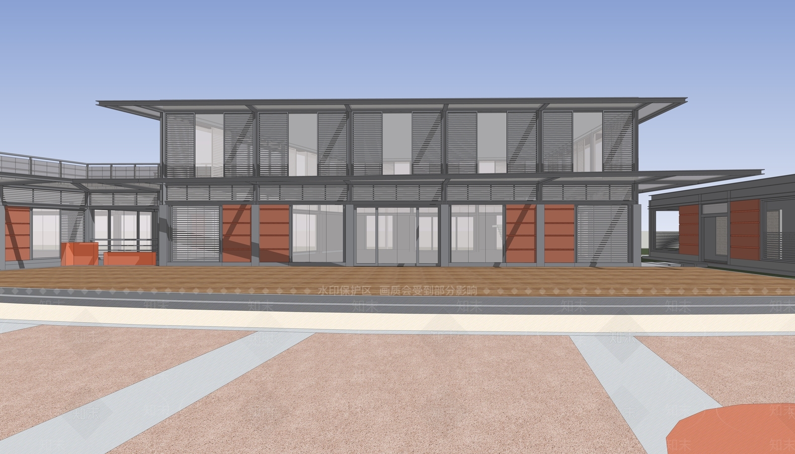 现代餐馆SU模型下载【ID:1149326088】