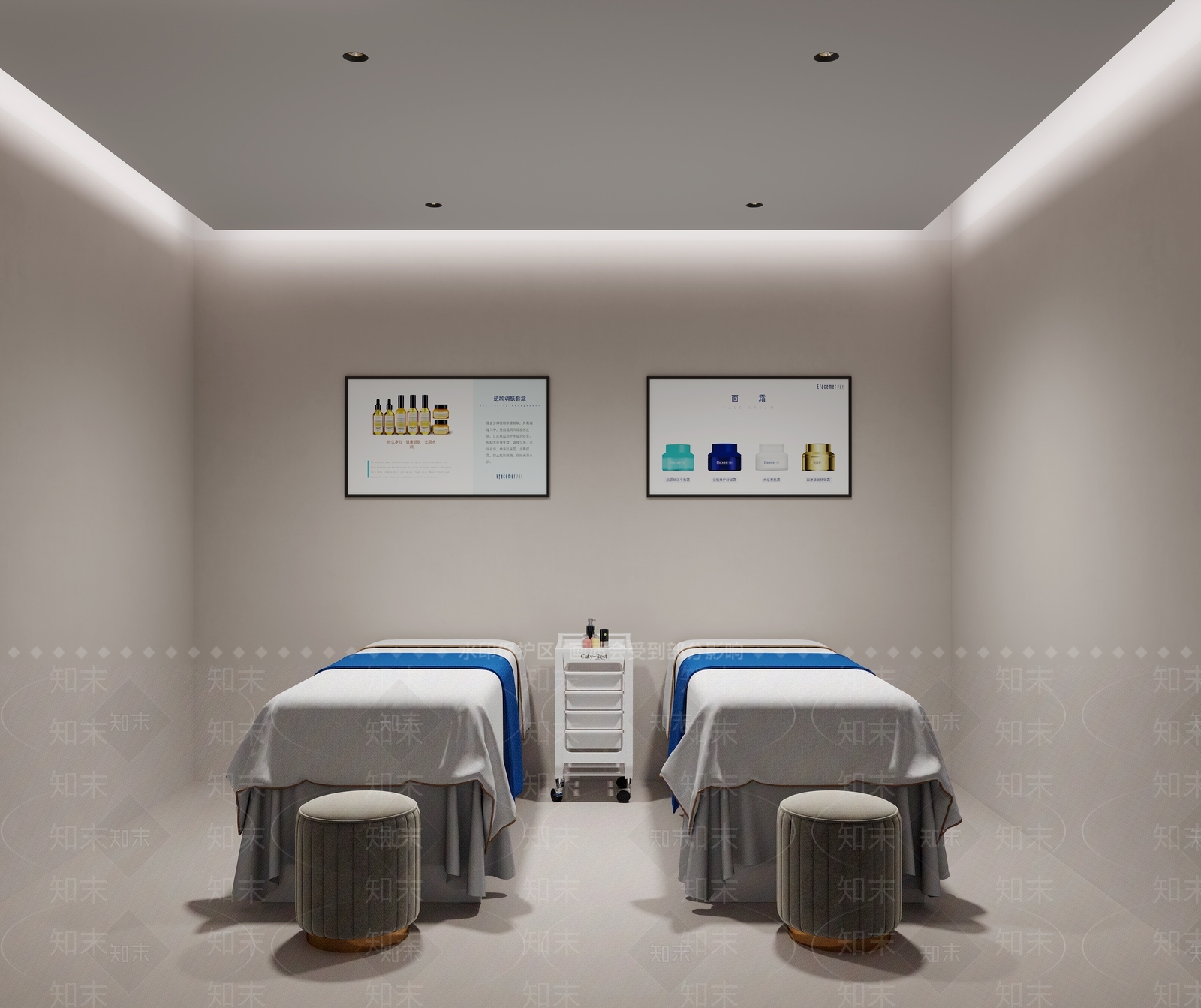 现代美容SPA包间3D模型下载【ID:1149326200】