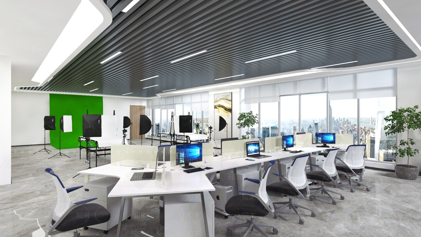 现代拍摄间3D模型下载【ID:1149339756】