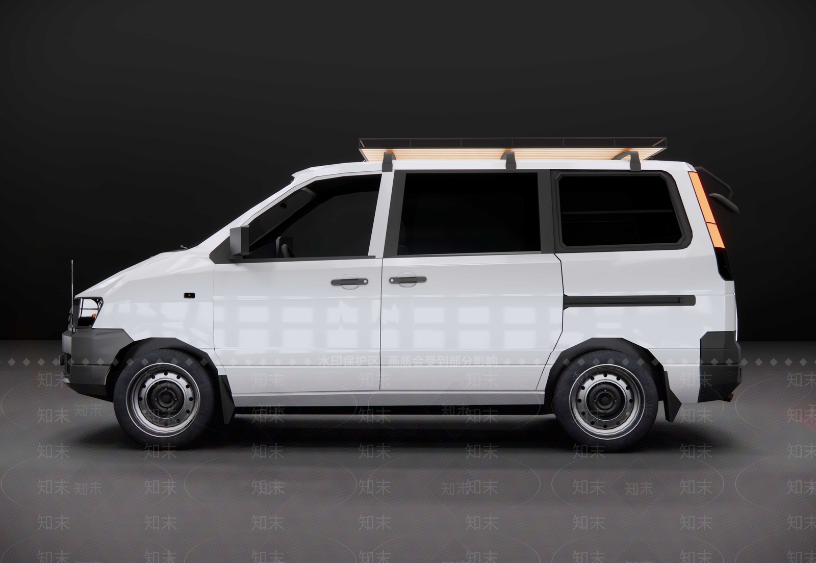 丰田面包车SU模型下载【ID:1149357276】