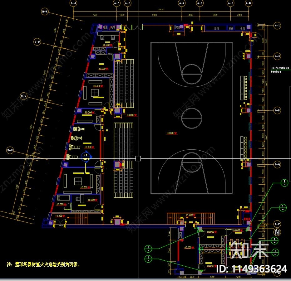 华新实验小学cad施工图下载【ID:1149363624】