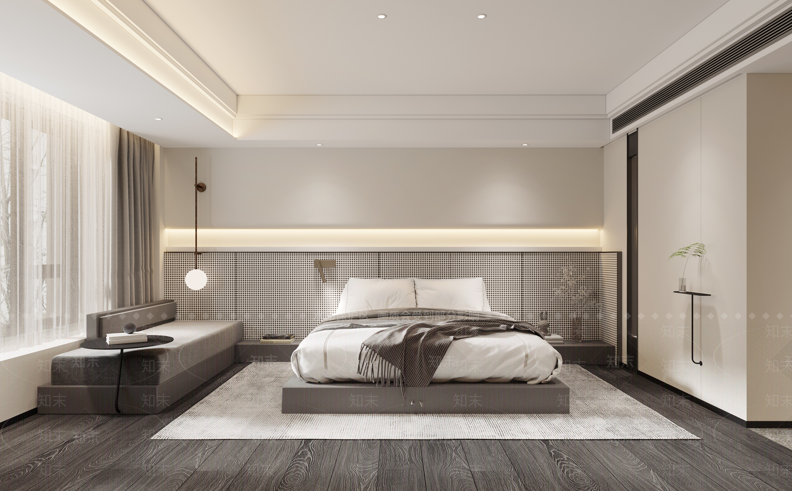 现代酒店电竞房3D模型下载【ID:1149376951】