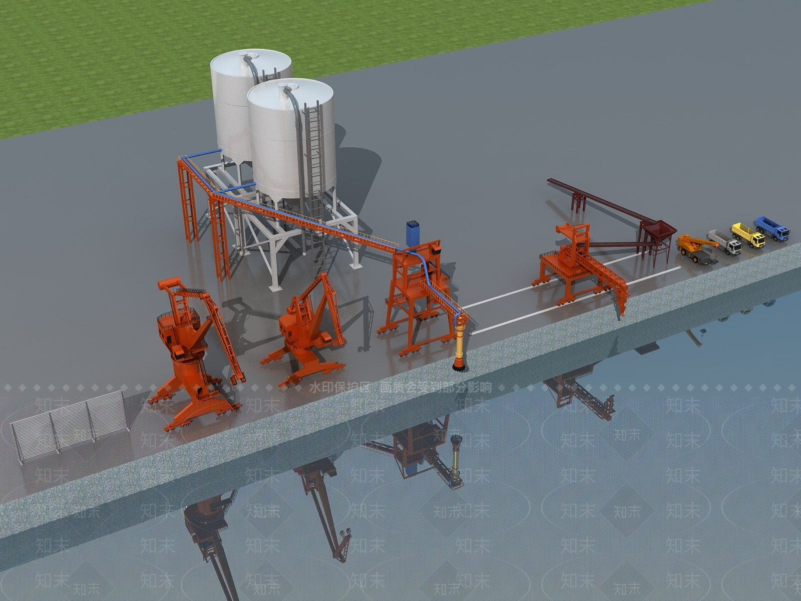 起重机3D模型下载【ID:1149380007】