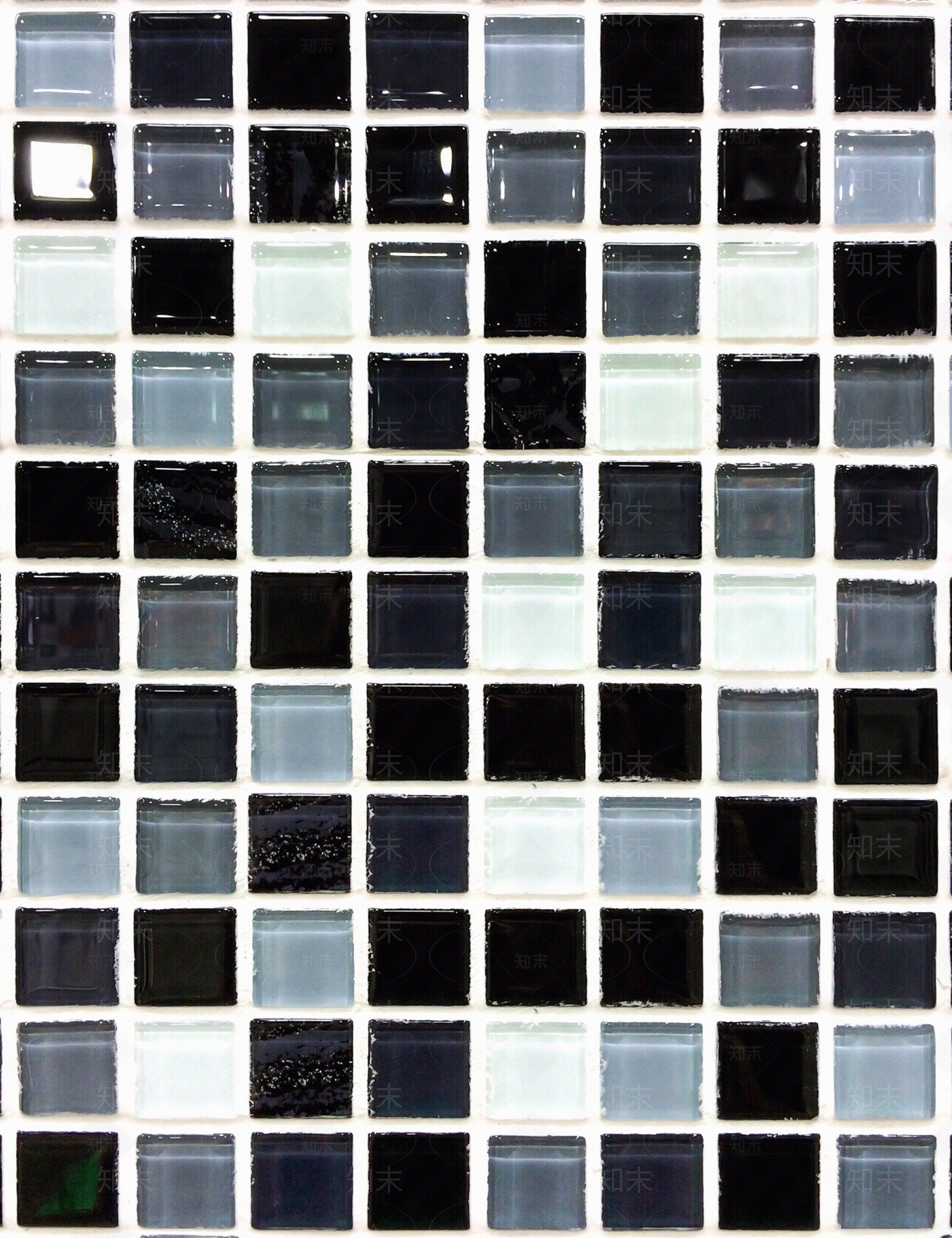 黑白灰玻璃马赛克贴图下载【ID:1149393457】