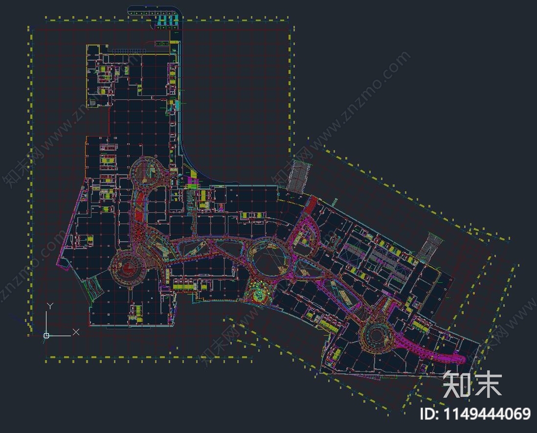 华润中心万象城购物中心物料表cad施工图下载【ID:1149444069】