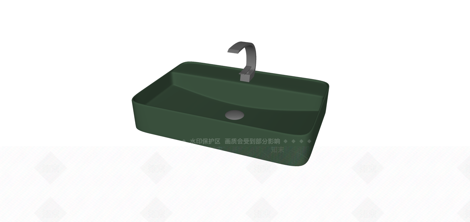 洗手盆SU模型下载【ID:1149448725】