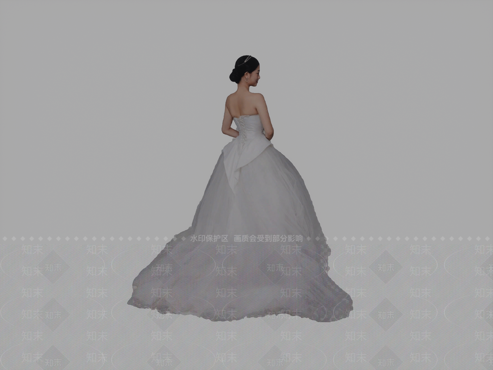 2D新娘SU模型下载【ID:1149451843】