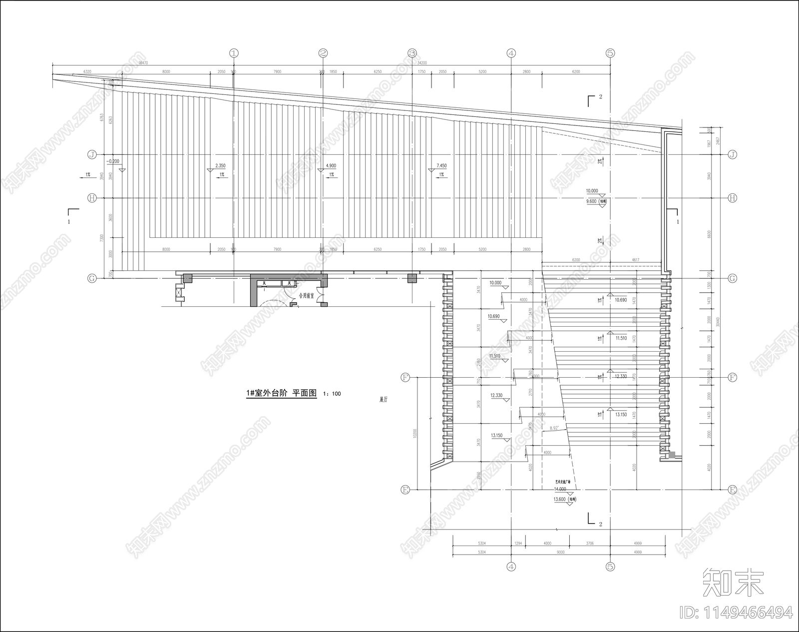 室外楼梯节点详图cad施工图下载【ID:1149466494】