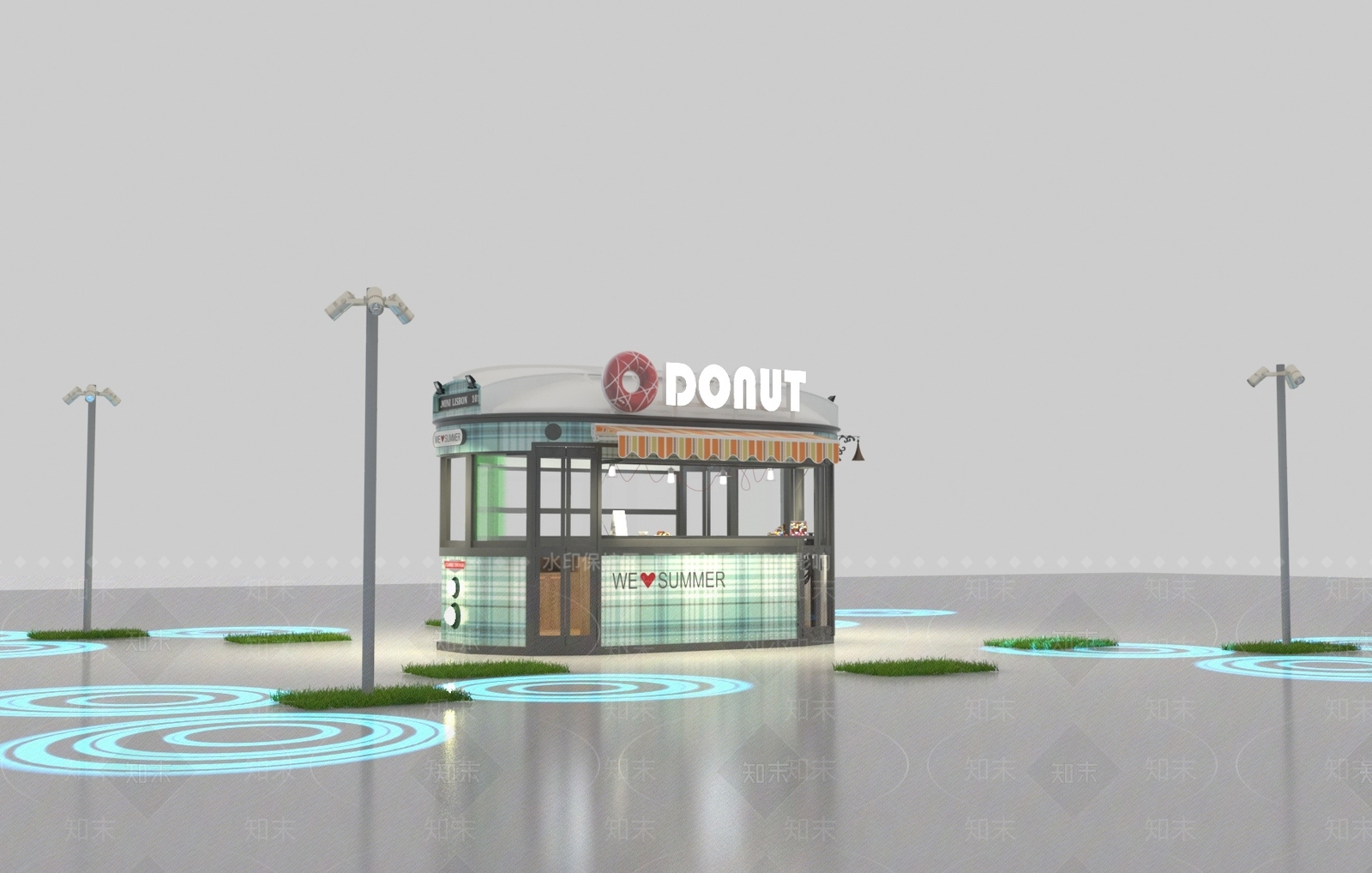 商业展厅3D模型下载【ID:1149475068】