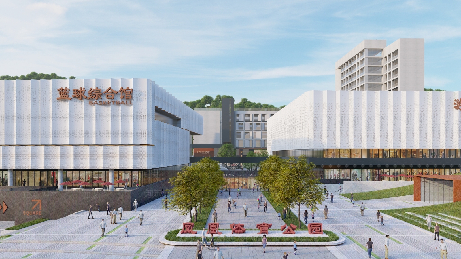 现代健身活动中心SU模型下载【ID:1149488077】