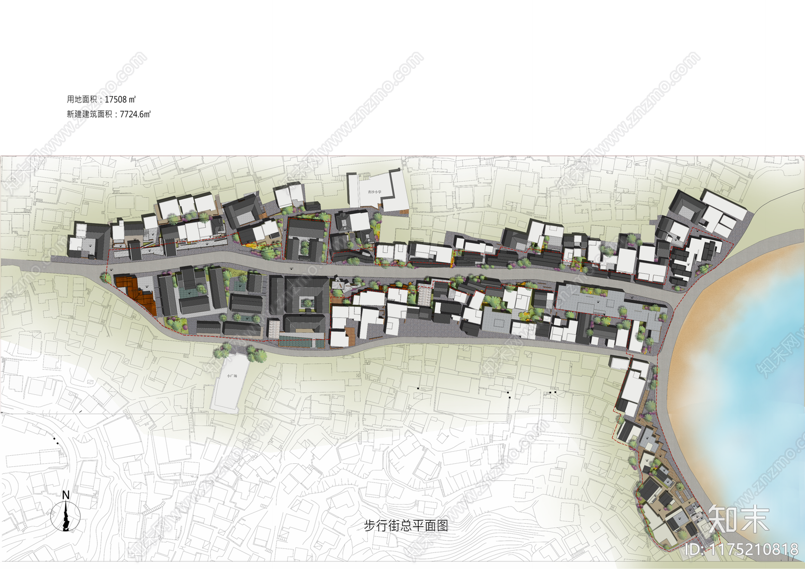 社区街道景观下载【ID:1175210818】