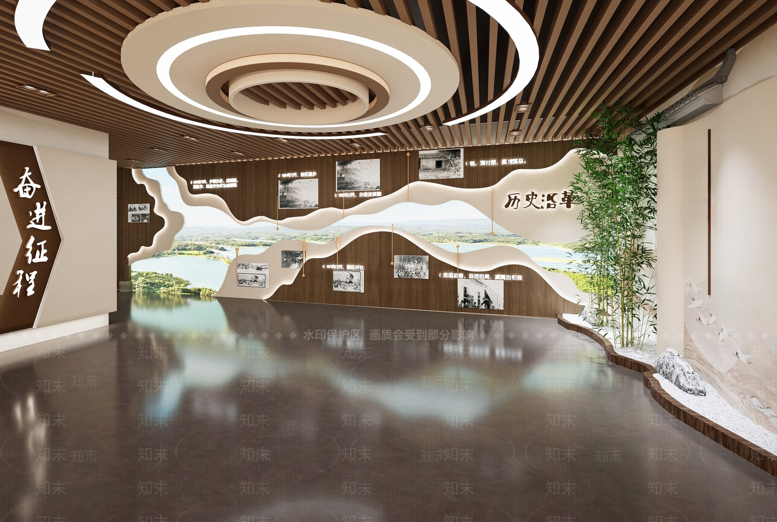 新中式乡村博物馆SU模型下载【ID:1149578896】