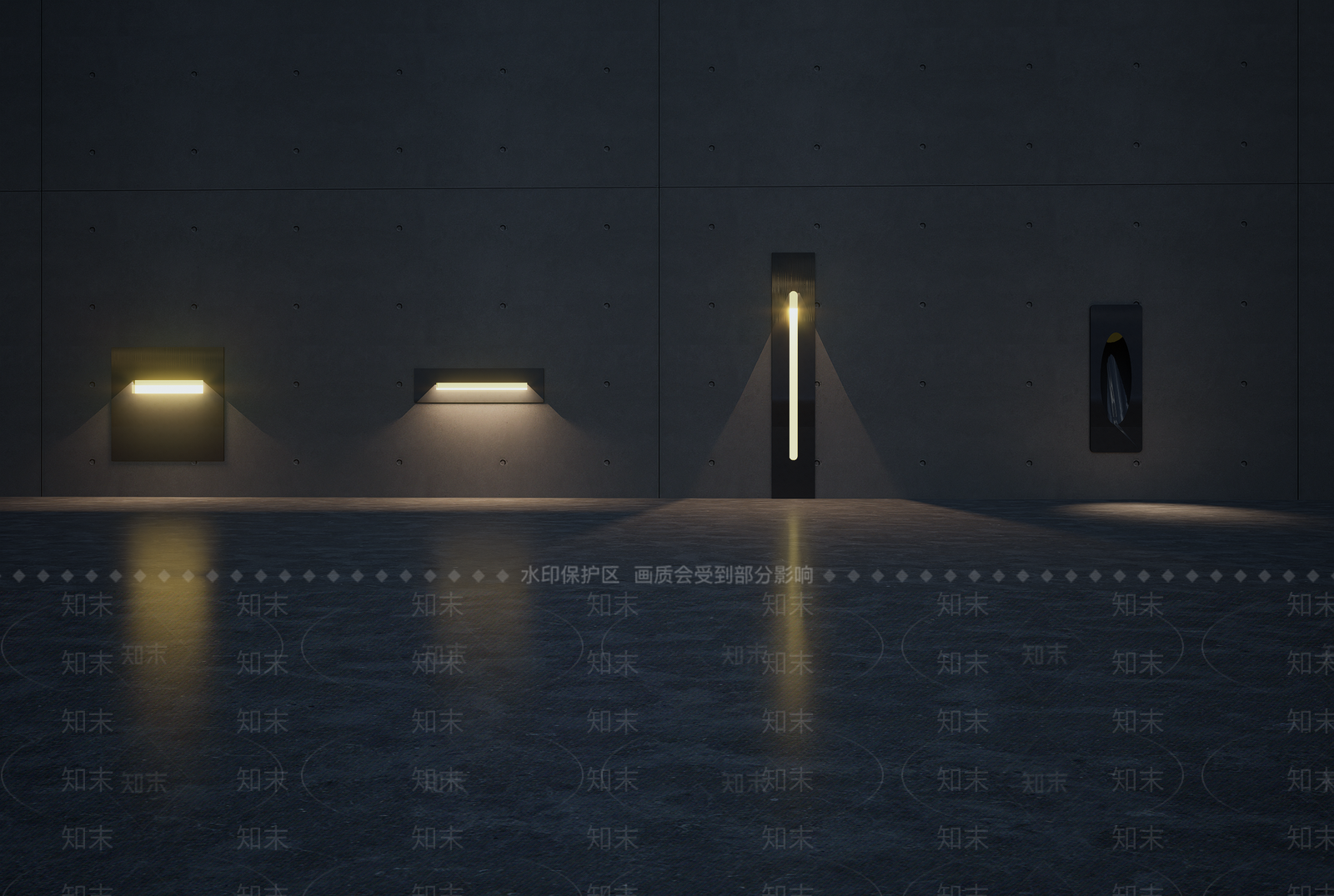 现代景观灯具SU模型下载【ID:1149503812】