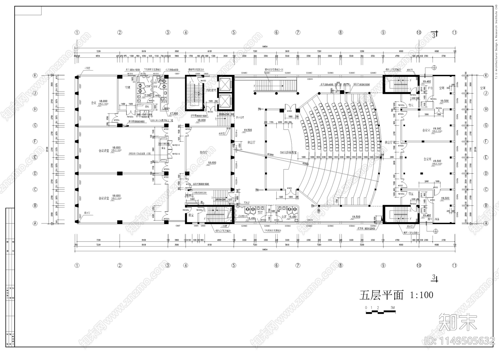 某校区教学综合楼施工图施工图下载【ID:1149505632】