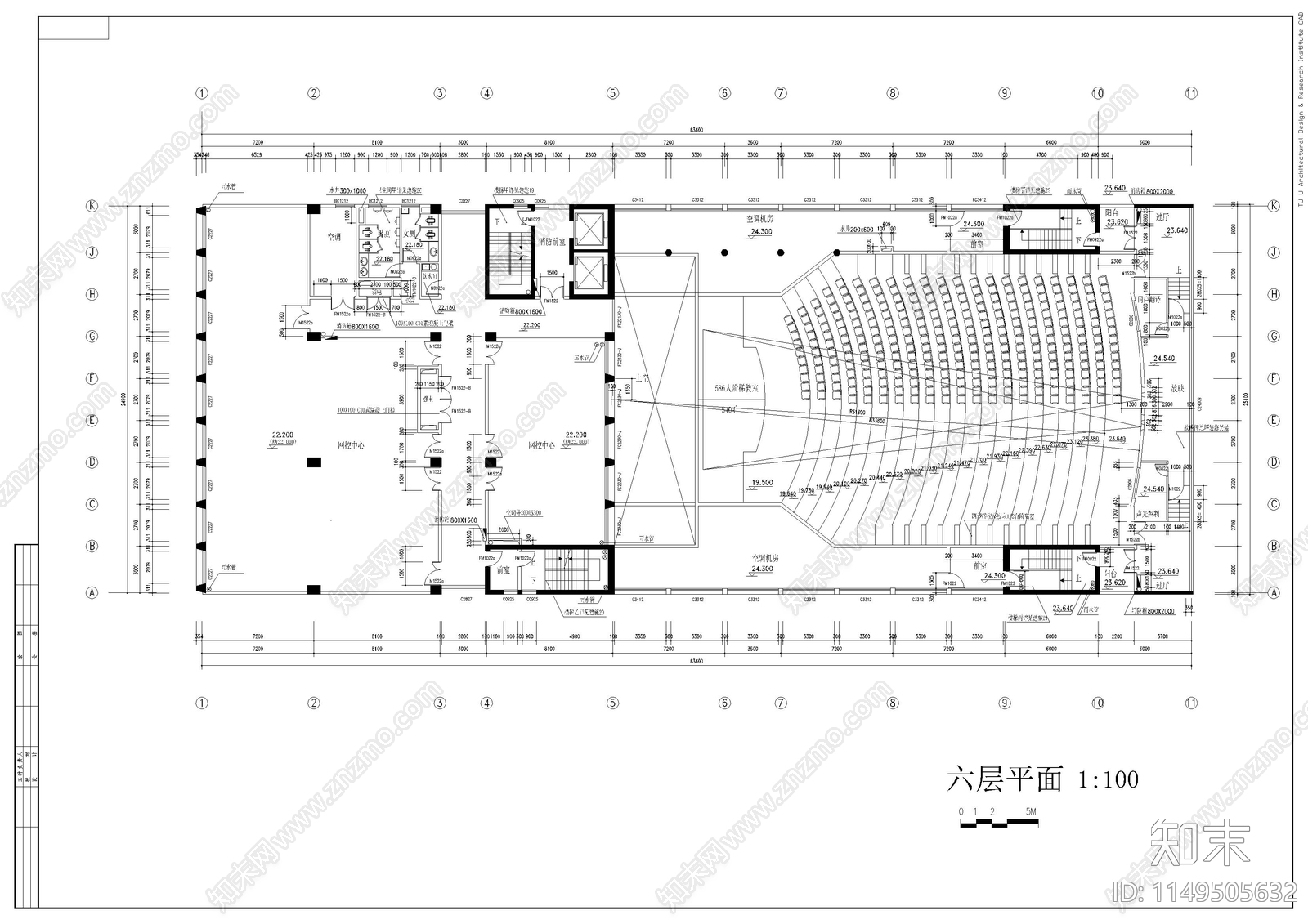 某校区教学综合楼施工图施工图下载【ID:1149505632】