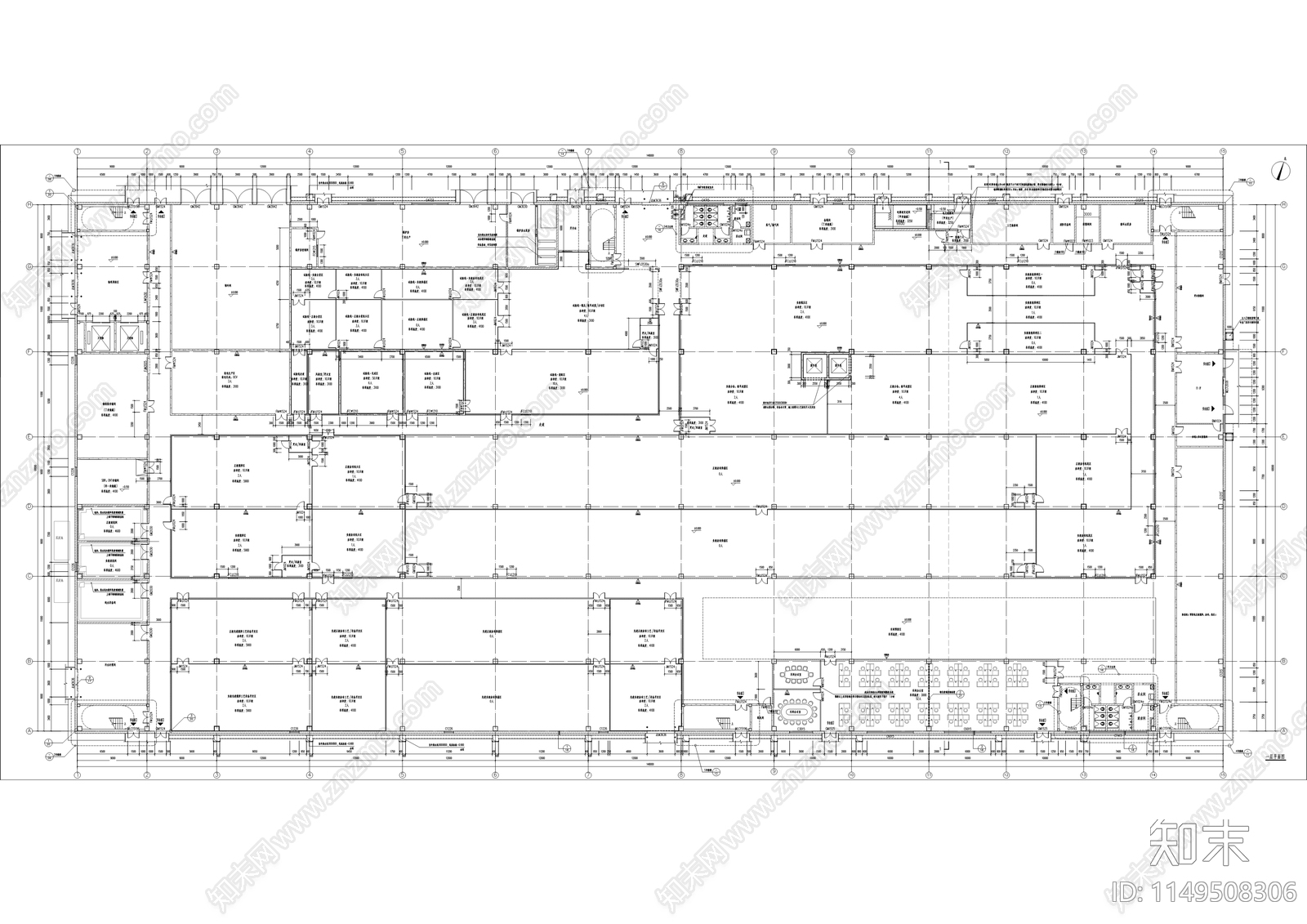 埃安新能源汽车有限公司cad施工图下载【ID:1149508306】