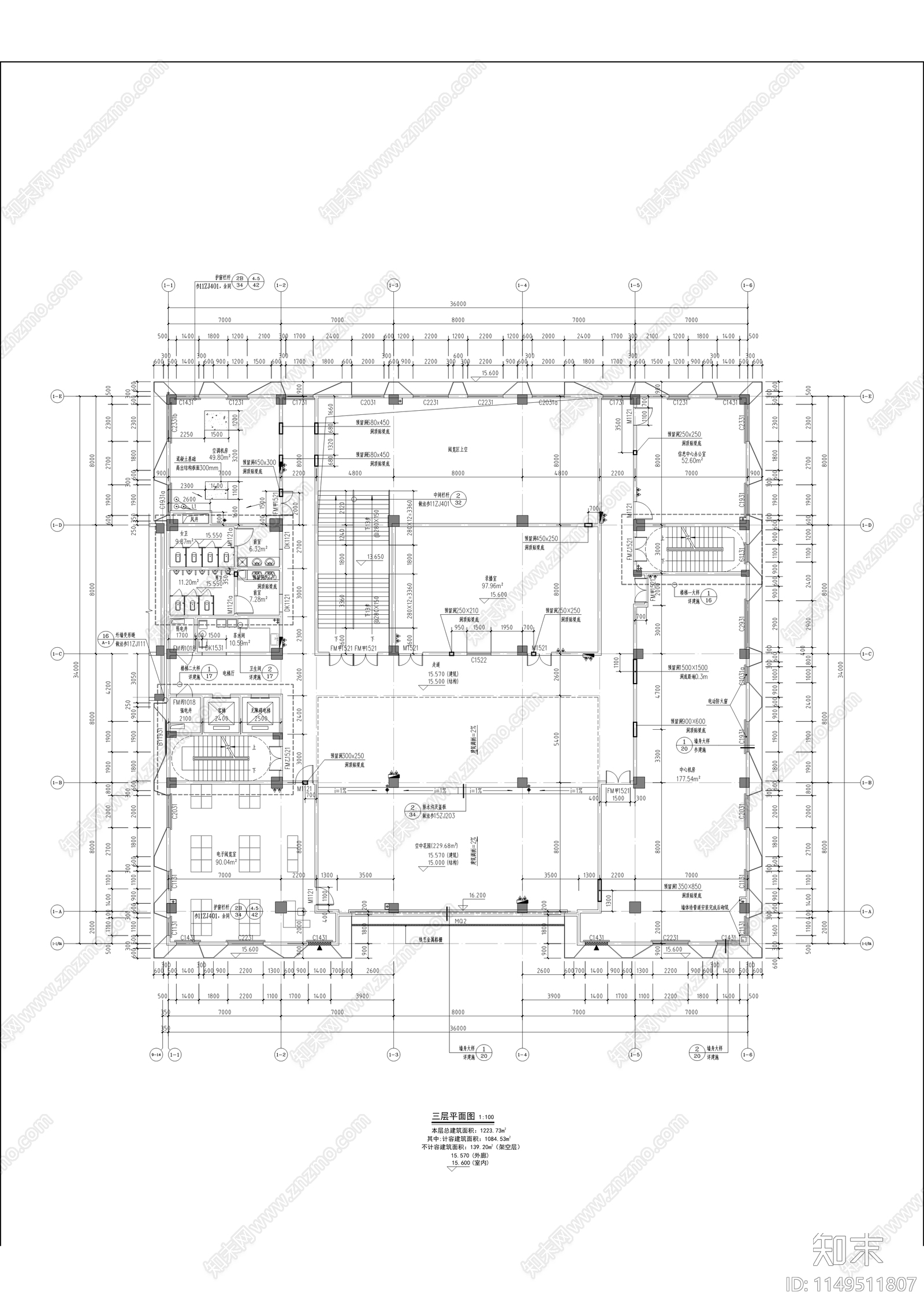 交通运输职业学校迁建工程cad施工图下载【ID:1149511807】