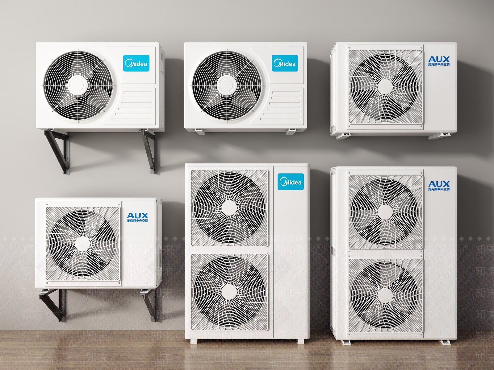 空调外机3D模型下载【ID:1149514207】