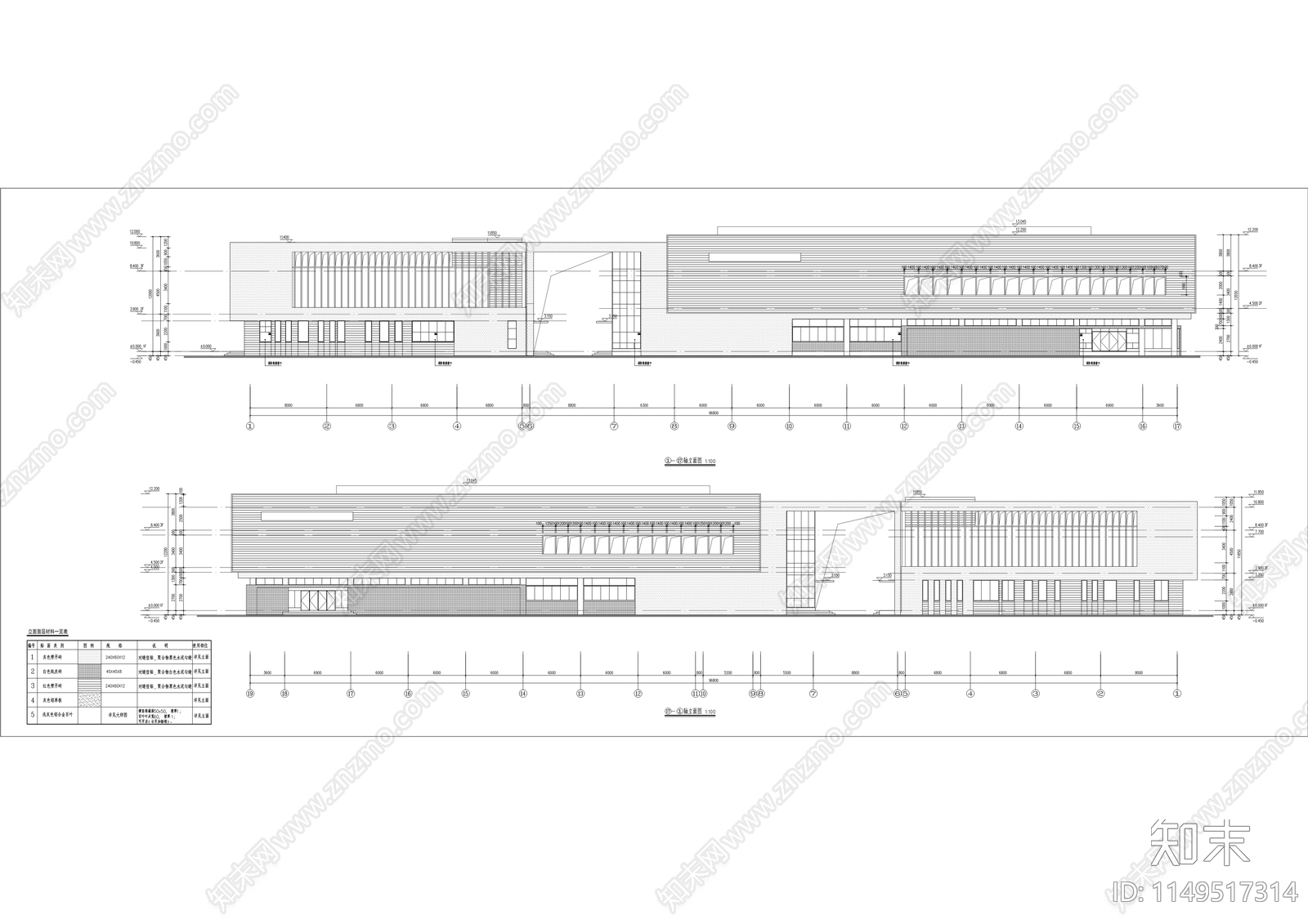 土地房产管理职业学校迁建工程cad施工图下载【ID:1149517314】