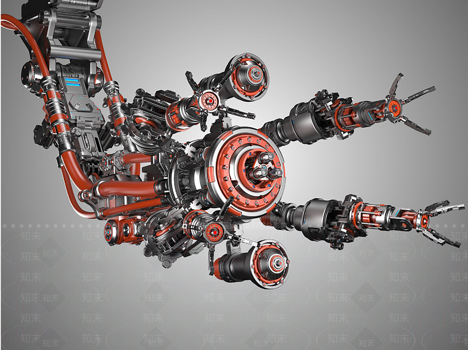 装配机器人3D模型下载【ID:1149530319】