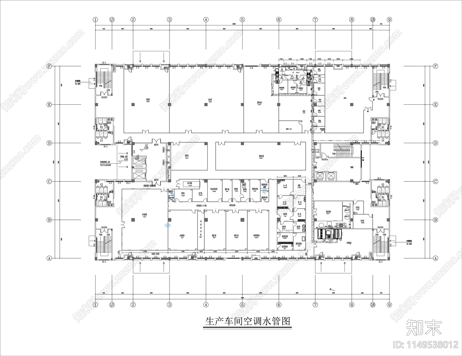 生产车间净化实验室施工图下载【ID:1149538012】