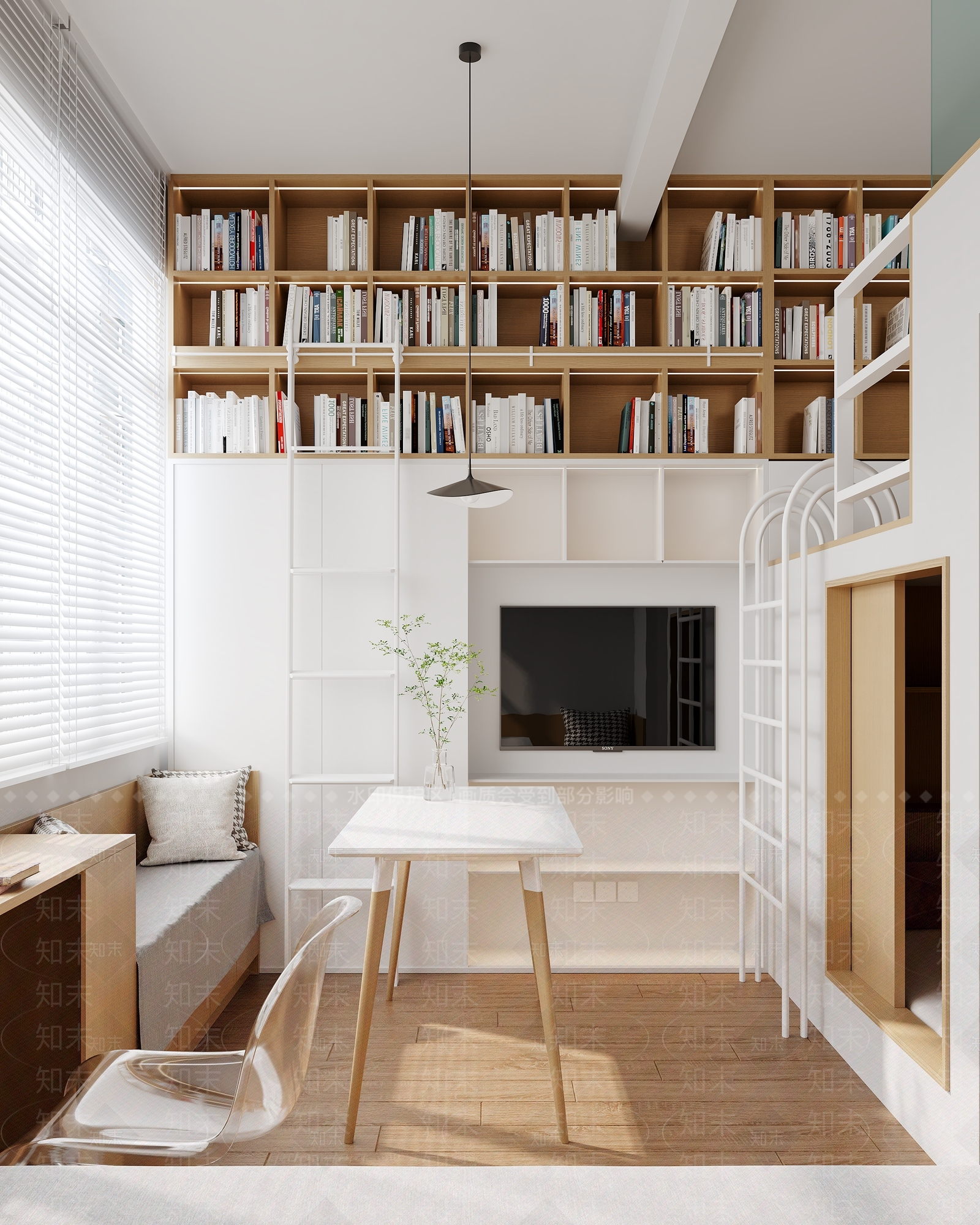 现代单身公寓3D模型下载【ID:1149582313】