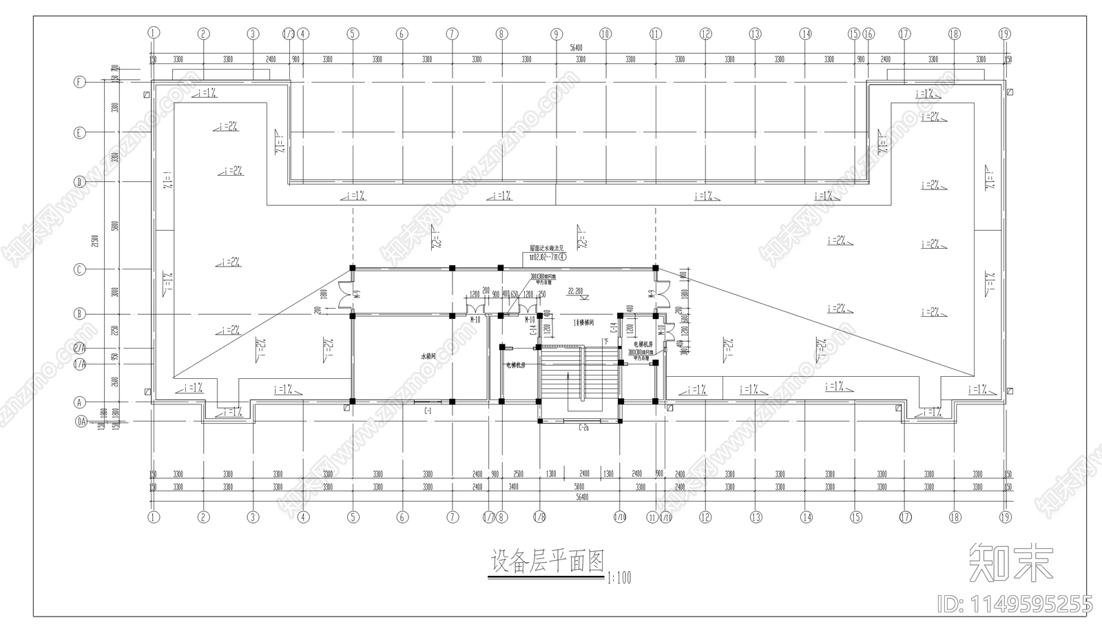 某医院急诊楼建筑cad施工图下载【ID:1149595255】