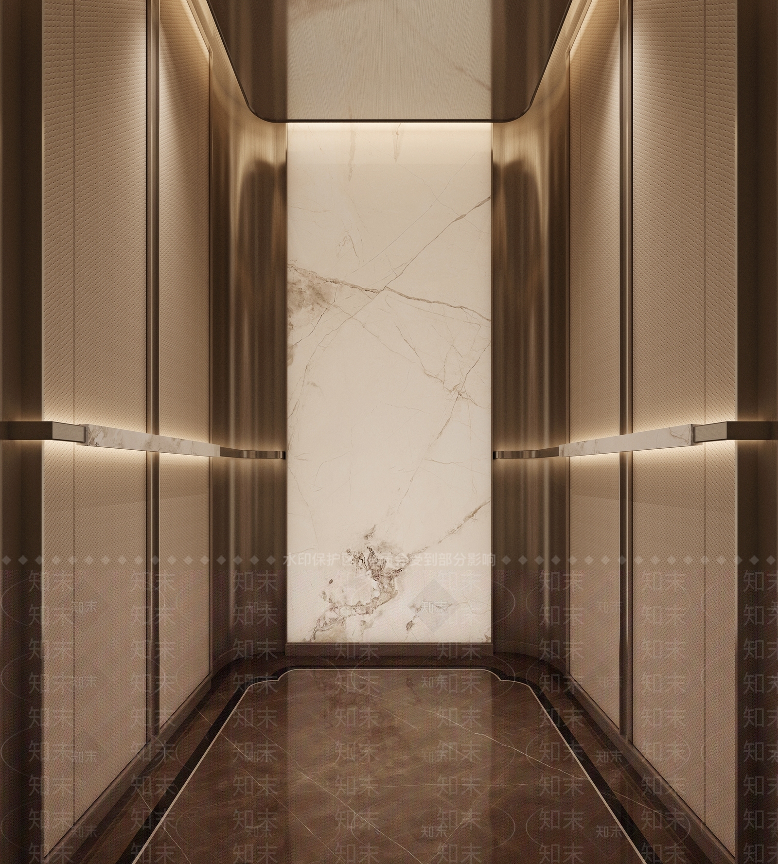 现代电梯3D模型下载【ID:1149605522】