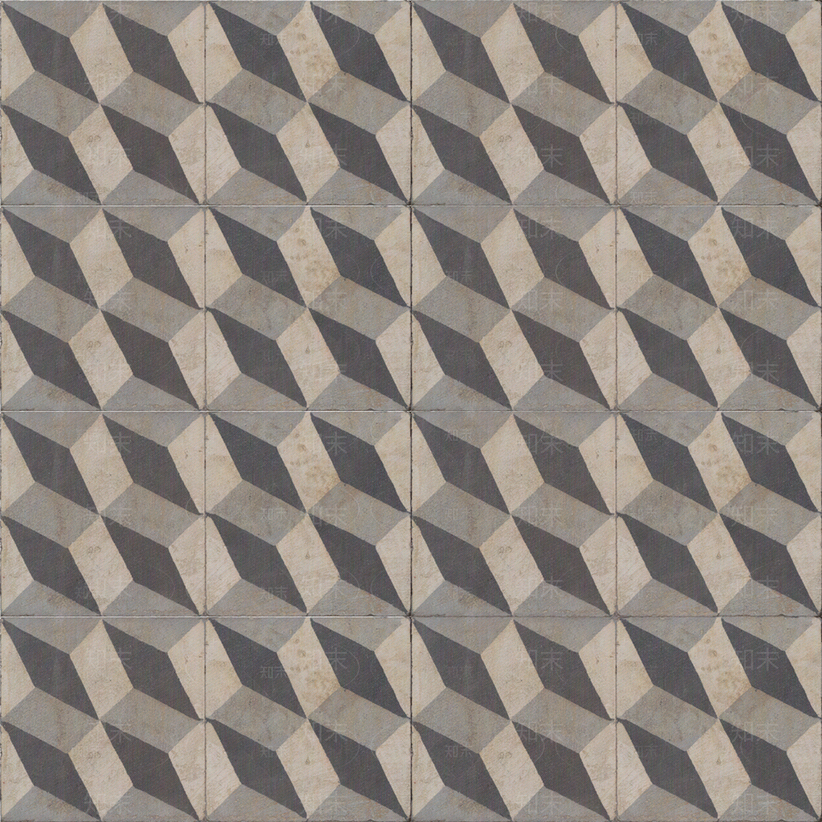 暖灰色几何厨卫瓷砖贴图下载【ID:1149620514】