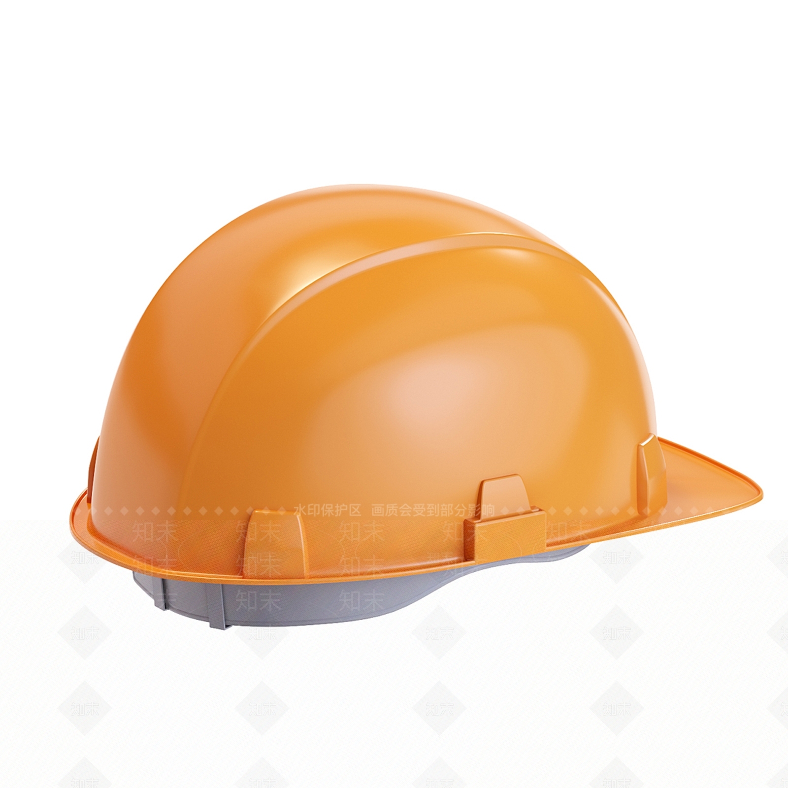 现代建筑工地安全帽3D模型下载【ID:1149619043】