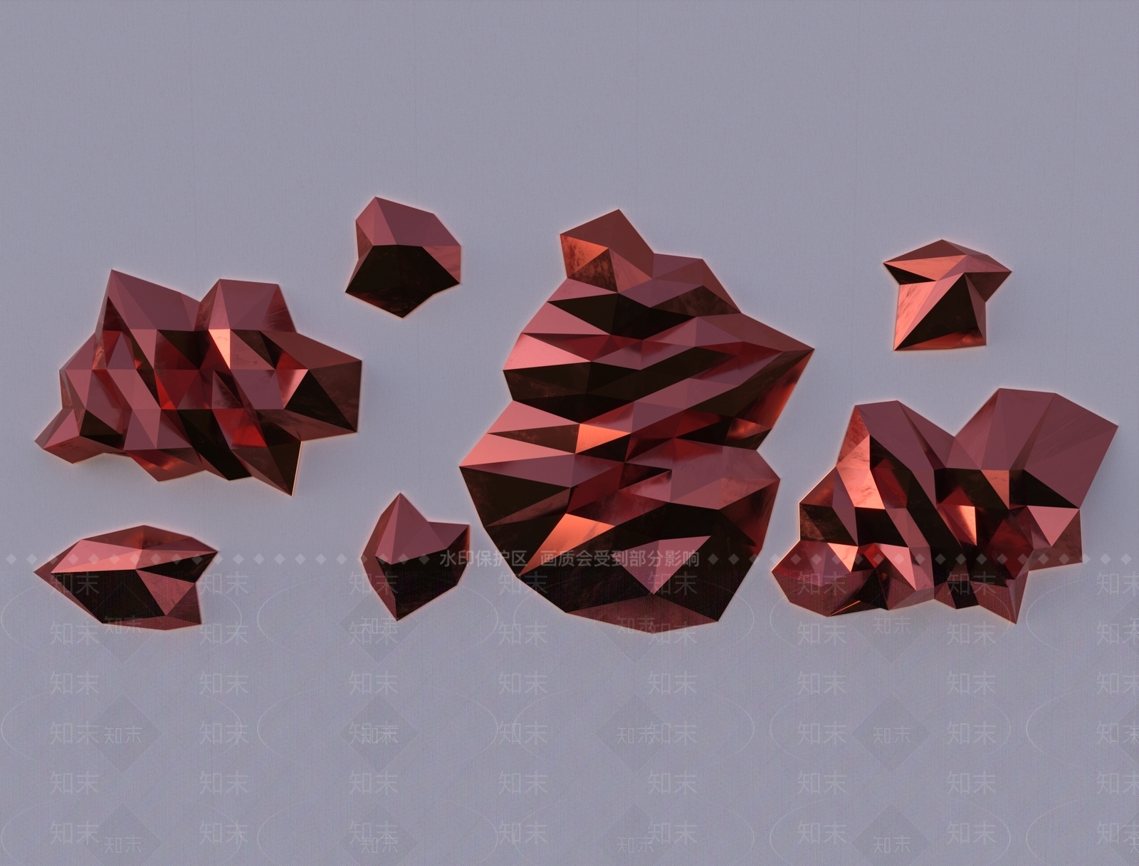 现代饰品挂件3D模型下载【ID:1149665447】