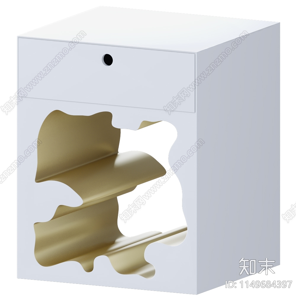 ODINGENIY现代床头柜3D模型下载【ID:1149684397】