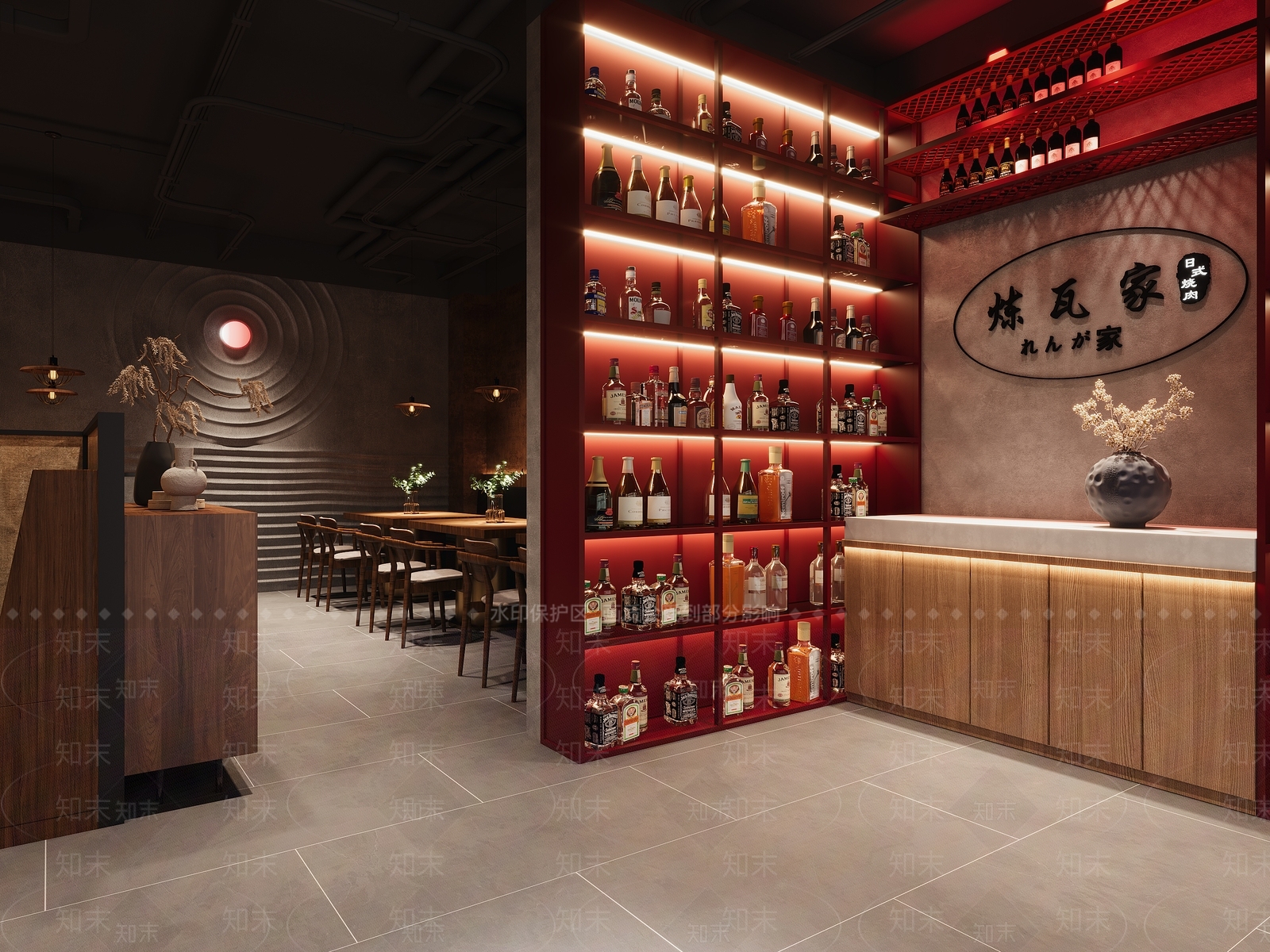 新中式烧烤店3D模型下载【ID:1149691080】