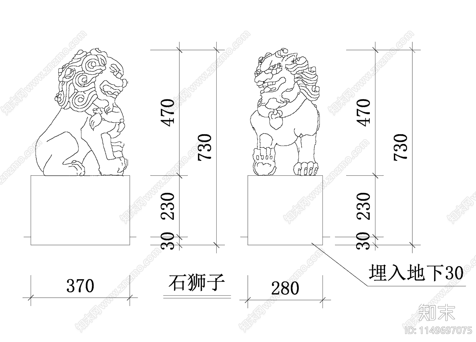 家具图库CAD图纸