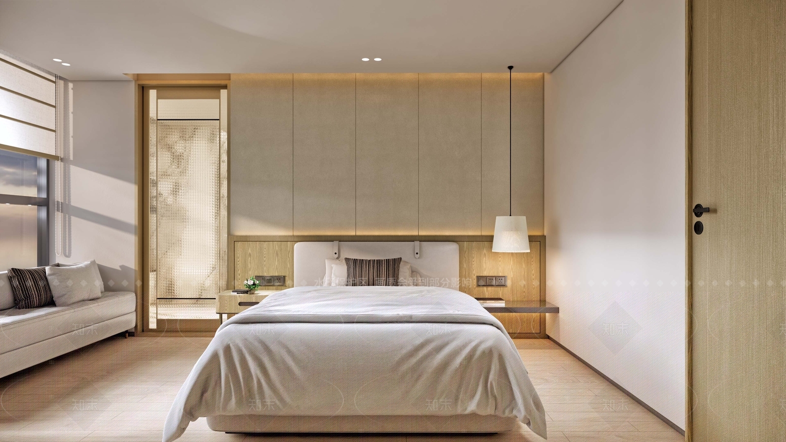现代家居卧室SU模型下载【ID:1215989669】