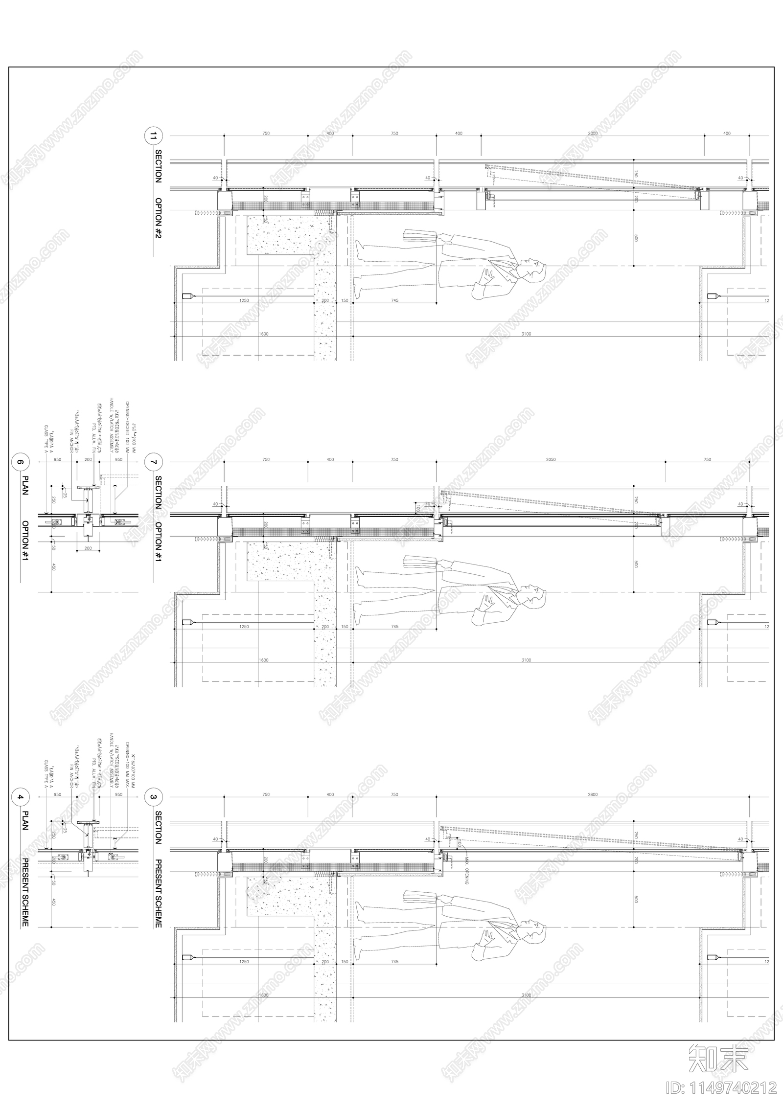 苏州工业园管委会大楼建筑cad施工图下载【ID:1149740212】