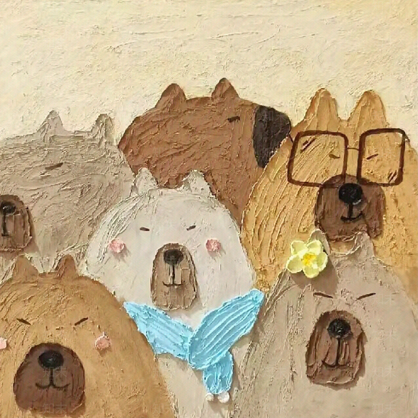 儿童卡通装饰画贴图下载【ID:1149747761】