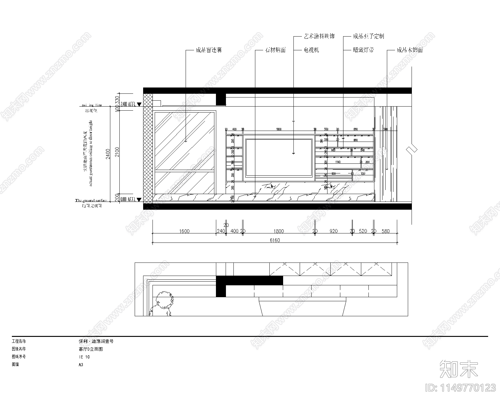 复式公寓室内cad施工图下载【ID:1149770123】