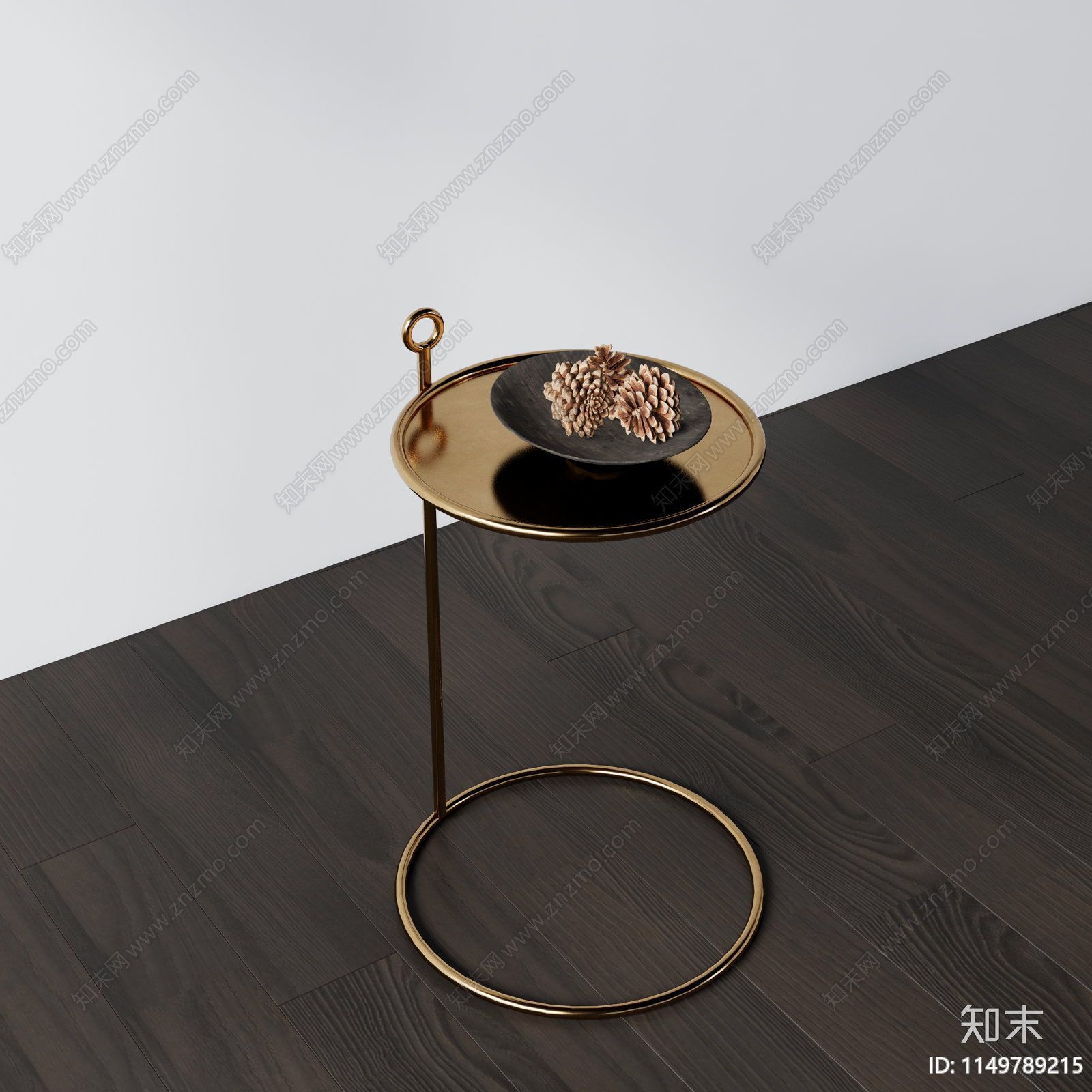 现代金属边几3D模型下载【ID:1149789215】