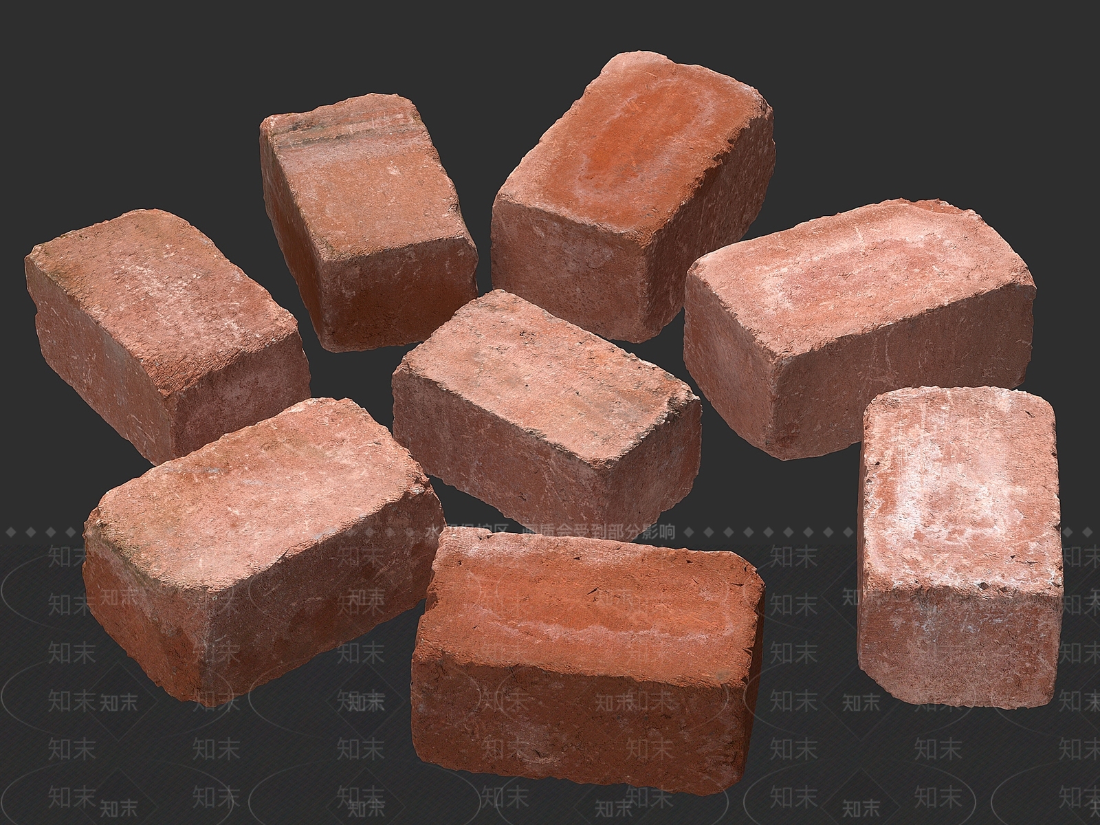 现代砖头3D模型下载【ID:1149794111】