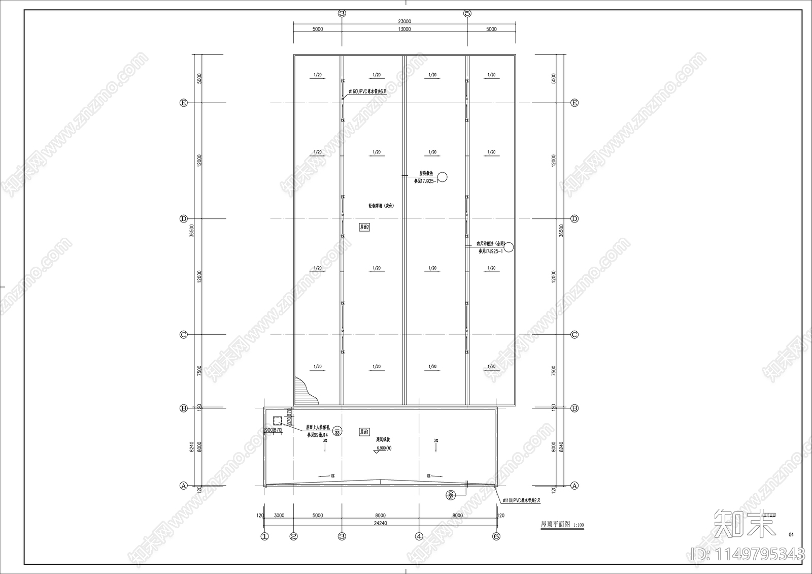 石化加油站建筑cad施工图下载【ID:1149795343】