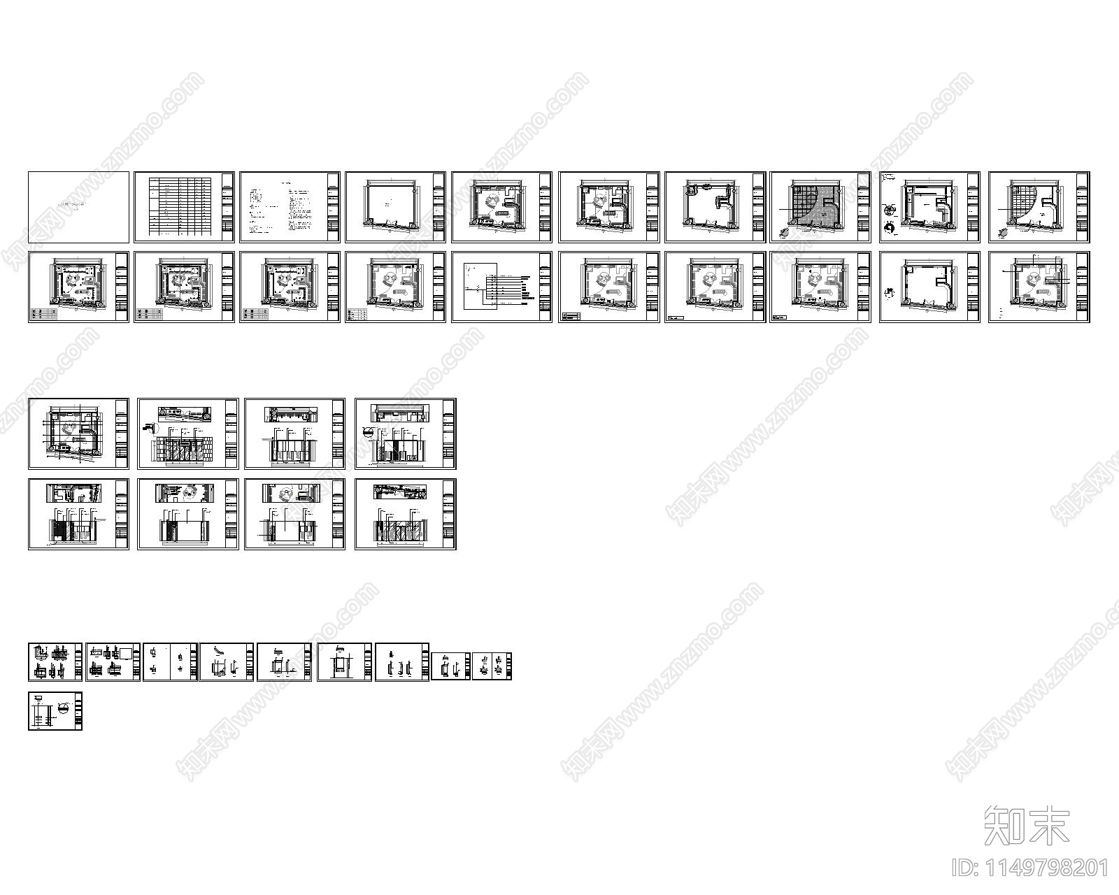 服装店cad施工图下载【ID:1149798201】